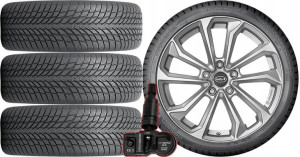 Koła Zima Kia Cee'd Ii 2 Nokian 225/45r17 + Tpms