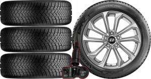 KOŁA ZIMA HYUNDAI ix35 Vredestein 225/60R17 + TPMS