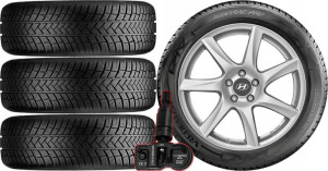 KOŁA ZIMA HYUNDAI Kona Vredestein 215/55R17 +TPMS