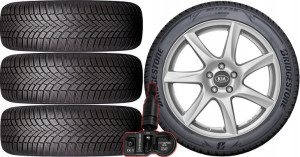 KOŁA ZIMA KIA Cee'd II Bridgestone 225/45R17 +TPMS