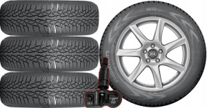 KOŁA ZIMA KIA ProCeed Nokian 225/45R17 +TPMS