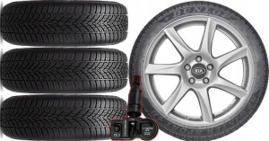 KOŁA ZIMA KIA Pro Cee'd Dunlop 225/45R17 +TPMS
