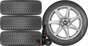 KOŁA ZIMA HYUNDAI Kona Goodyear 215/55R17 +TPMS