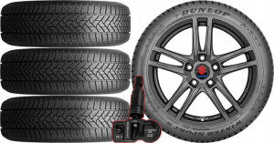 Koła Zima Suzuki Vitara Dunlop 215/60r16 +tpms
