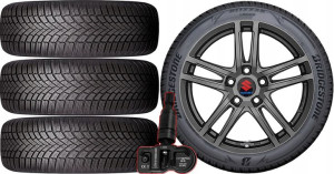 KOŁA SUZUKI SX4 S-Cross Bridgestone 215/60R16 TPMS
