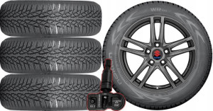 Koła Zima Suzuki Vitara Nokian 215/60r16 +tpms