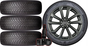 KOŁA ZIMA KIA Carens Bridgestone 205/50R17 + TPMS