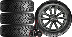 KOŁA ZIMA KIA Carens Hankook 205/50R17 + TPMS