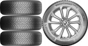 KOŁA ZIMA SKODA Octavia 2 II Continental 225/45R17