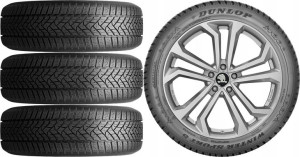 KOŁA ZIMA SKODA Octavia 3 III Dunlop 225/45R17