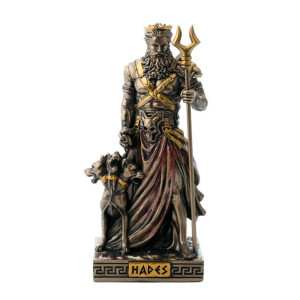 Hades, Pluton z cerberem, mitologiczny władca podziemi