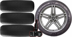 Koła Zima Mercedes C-klasa W206 Michelin 225/50r17