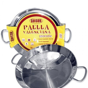 Paella Pan Guison 74046 Stal nierdzewna (46 cm)
