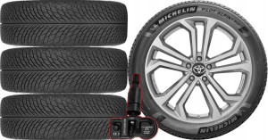 Koła Zima Toyota Rav 4 Iv Michelin 225/60r18 Tpms