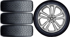 Nowe Koła Zimowe Seat Tarraco Dunlop 235/55r18