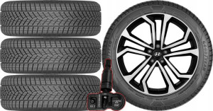 Koła Zima Hyundai Kona Goodyear 215/55r17 Tpms