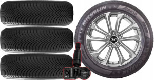 Koła Zima Hyundai Kona Michelin 215/55r17 Tpms