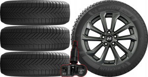 Koła Zima Hyundai Kona Michelin 215/55r17 Tpms