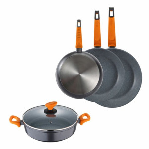Set Patlni San Ignacio Cookware Lava Aluminium (4 pcs)