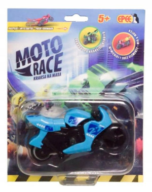 Epee 04112  blue moto race motorek