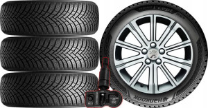 Koła Zima Peugeot 407 Coupe Hankook 215/55r17
