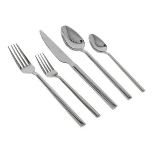 Zastawa stołowa Percutti Europa Srebrzysty Stal nierdzewna (20 pcs)