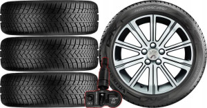 KOŁA ZIMA PEUGEOT 508 Vredestein 215/55R17 TPMS
