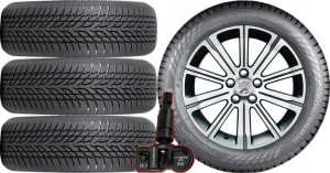 Koła Zima Peugeot 407 Sw Nokian 215/55r17 Tpms