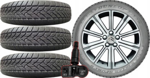 KOŁA CITROEN DS7 Crossback Dunlop 215/65R17 TPMS
