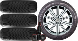 KOŁA CITROEN DS7 Crossback Michelin 215/65R17 TPMS