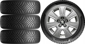 KOŁA ZIMA SKODA KaroQ Hankook 205/60R16