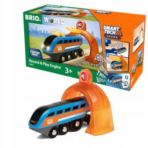Smart Tech Lokomotywa z Nagrywarką 3+ Brio