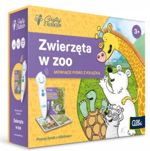 Czytaj z Albikiem Zestaw Zwierzęta w ZOO Albi