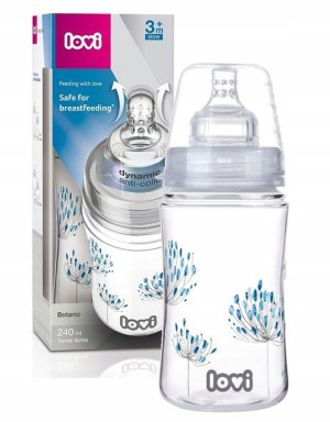 Butelka antykolkowa Trends Botanic 240 ml 3m+ Lovi