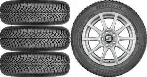 KOŁA ZIMA SEAT Altea Freetrack Goodyear 205/60R16