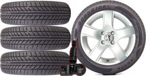 KOŁA ZIMA Peugeot 208 Goodride 195/55R16 TPMS