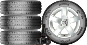 KOŁA ZIMA Peugeot 5008 Barum 215/60R16 TPMS