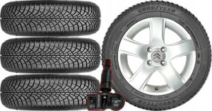 KOŁA Citroen C-Elysee Goodyear 195/55R16 TPMS