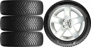 KOŁA ZIMA Peugeot 308 Hankook 215/55R16