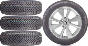 KOŁA ZIMA SKODA Citigo Continental 185/50R16