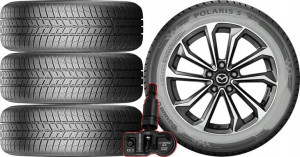 Koła Zima Mazda 5 Barum 215/50r17 Tpms