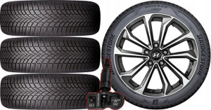 KOŁA HYUNDAI Elantra 6 7 Bridgestone 225/45R17 TPM