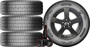Koła Zimowe Mazda Cx-3 Cx3 Barum 215/60r16 Tpms