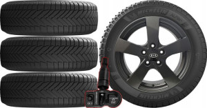 KOŁA ZIMA KIA Soul 3 Michelin 205/60R16 TPMS