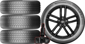 KOŁA TOYOTA C-HR I 1 FL Continental 215/60R17 TPMS