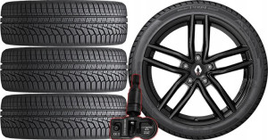 KOŁA RENAULT Grand Scenic 3 Hankook 225/50R17 TPMS