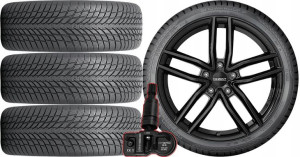 Koła Mercedes S-klasa W222 Nokian 245/50r18 Tpms