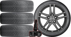 Koła Zima Mazda 3 Fl Nokian 205/55r17 Tpms