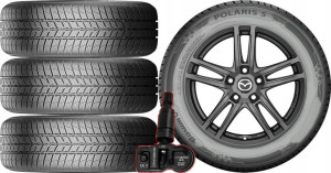 Koła Zima Mazda 5 Barum 205/50r17 Tpms