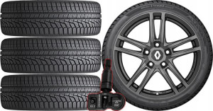 KOŁA RENAULT Grand Scenic 3 Hankook 225/50R17 TPMS